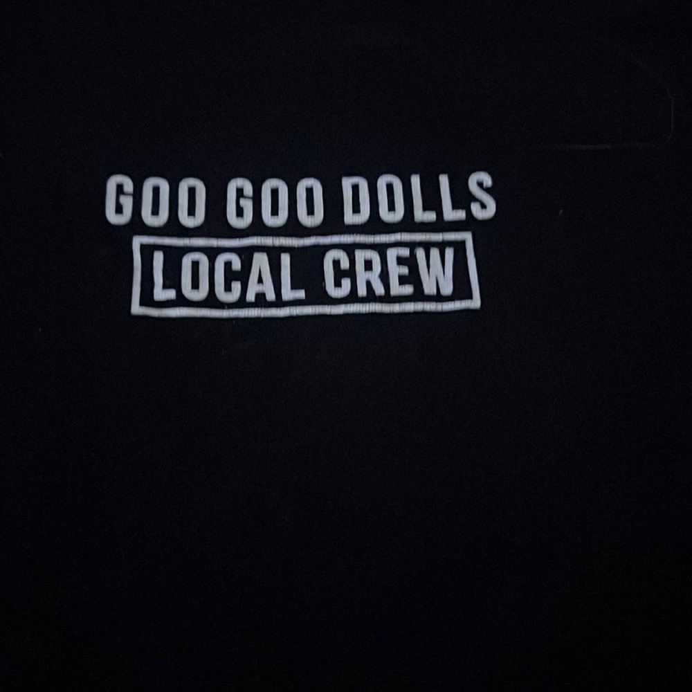 Goo Goo Dolls local crew T-shirt new